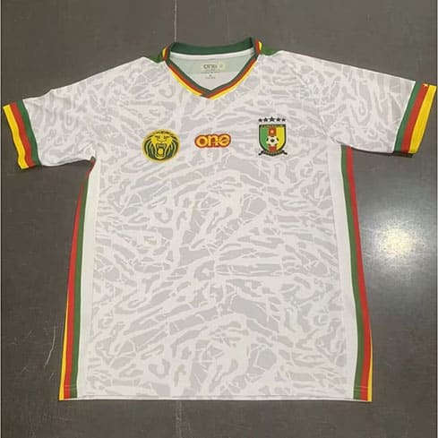 Maillot Cameroon 2024 Blanc