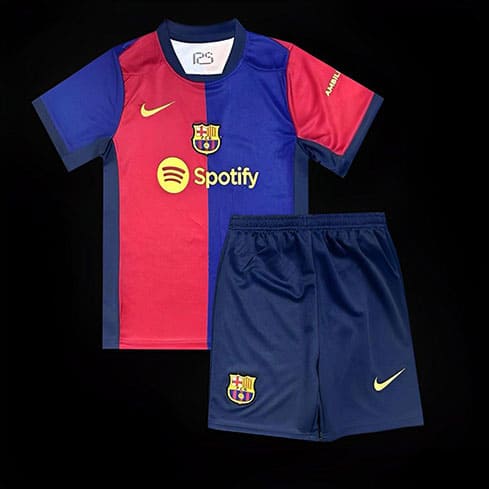 Maillot FC Barcelone Domicile 2024/25 Enfant (Maillot+Short)
