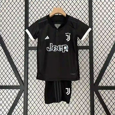 Maillot Gardien Juventus 2023/24 Enfant Noir ( Maillot+Short )