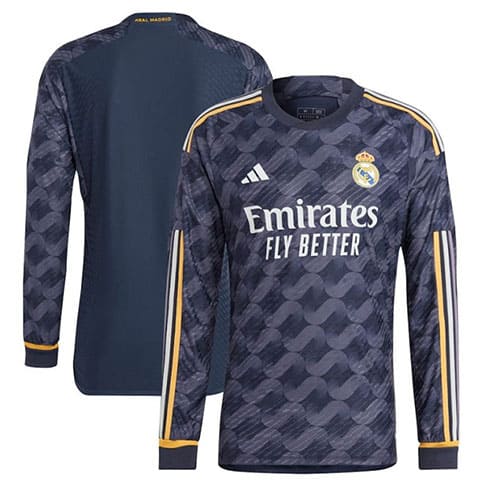 Maillot Manches Longues Real Madrid Extérieur 2023/2024