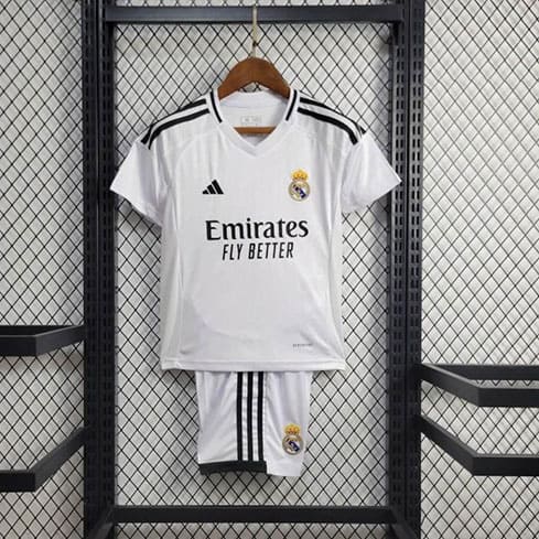 Maillot Real Madrid Domicile 2024/25 Enfant (Maillot+Short)