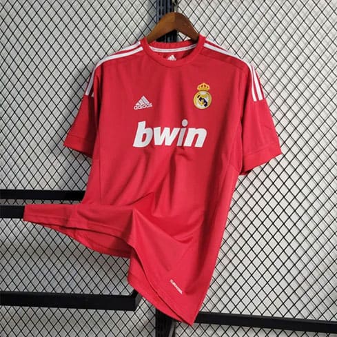 Maillot Rétro Real Madrid Third 2011/2012 Rouge