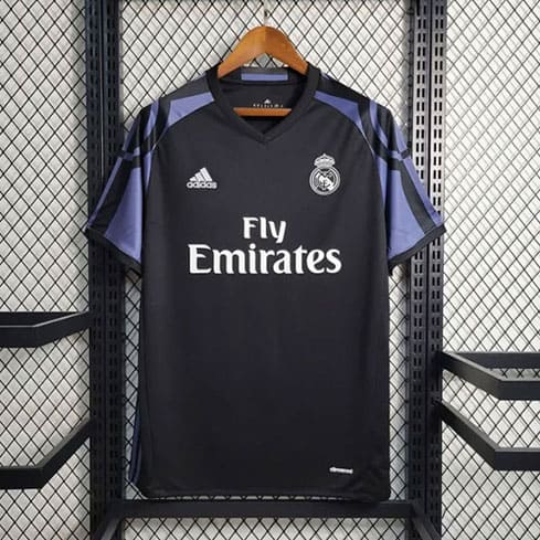 Maillot Rétro Real Madrid Third 2016/2017 Noir