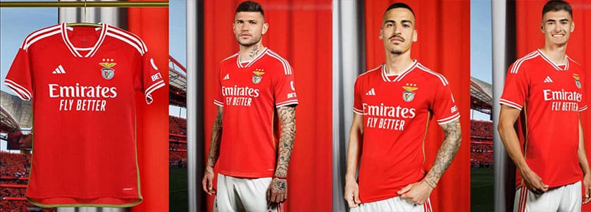 Maillots Benfica 2023-2024