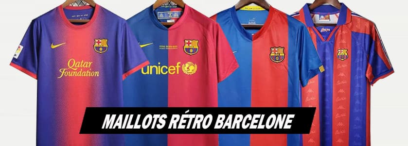 Maillots Rétro Barcelone